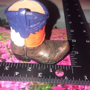 True Living In/Outdoor Red White Blue Texas Boot